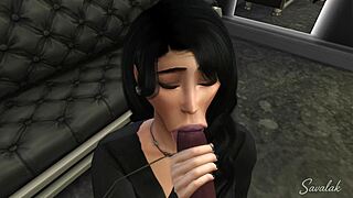 Cheating Secretary Fucks Big Boss Interracial Cuckold Humiliation Office