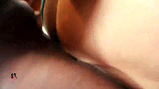 Curvy Gilfs Take Double Monster BBC Pounding in Lingerie