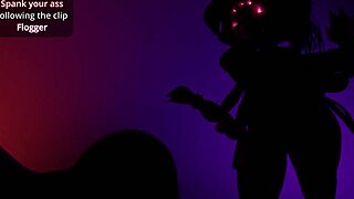 Träumst du davon Makimas gefesselter Femdom Pet mit analem Shemale Spiel zu sein?