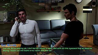 A Wife and Stepmom Sacrifices Body for Cuckold Creampie Fuck to Save Husband