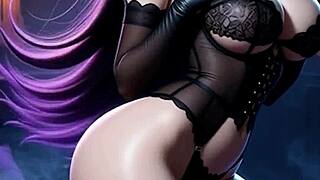 巨乳哥特妹3D动画被怪物猛操😍🍆💦