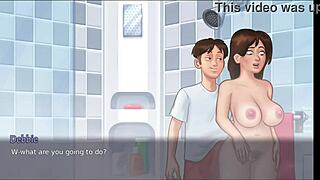 step mom keeps watching quietly in secret summer nights