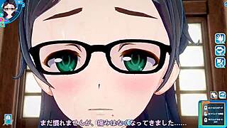 Koikatsu Sunshine Megane Jimi Joshi Taimen Zaichi