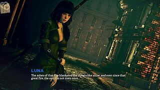 in eternum 40, the erotic anime game unfolds with steamy scenes.