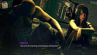 in eternum 40, the erotic anime game unfolds with steamy scenes.