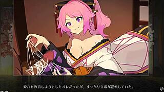 Playing the perverted game in dream yoshiwara's ayakashi brothel part hime no