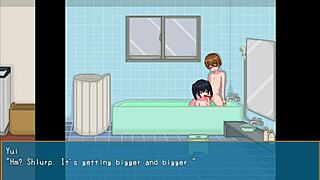 Countryside life gameplay part 1 begins with teen in country setting for anime hentai game.