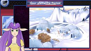 avatar last airbender hentai shows nami's blowjob in four elements trainer bonus. brunette handles that monster cock like a pro.