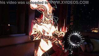 This flaming hot Atronach action in VR is intense.