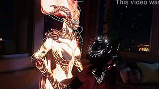 This flaming hot Atronach action in VR is intense.