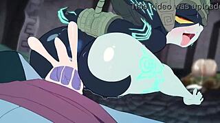 The big tits and hard sex in the anime porn are so realistic