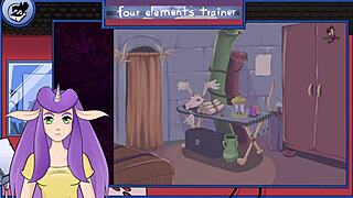 avatar last airbender hentai shows nami's blowjob in four elements trainer bonus. brunette handles that monster cock like a pro.