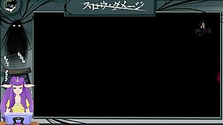 in this gay hentai, the skinny brunette takes slow damage from the muscular guy part fifteen