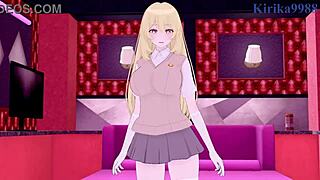 Mitsuko Kongou and Misaki Shokuhou creampie big tits intense sex in 3d oppai game dead or alive hentai anime boobs