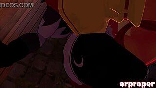 Vrchat Luna Gets Gang Fucked in Hentai Style 😈