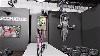 brunette in fallout 4 showing natural tits in fashion number two hundred seven