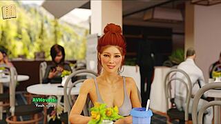 welcome to free will 25 with busty 3d anime action.