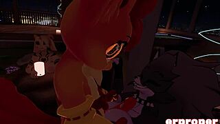 Vrchat Luna Gets Gang Fucked in Hentai Style 😈