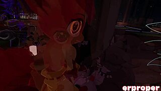 Vrchat Luna Gets Gang Fucked in Hentai Style 😈