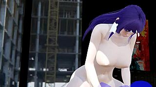 Hardcore Japanese game porn action
