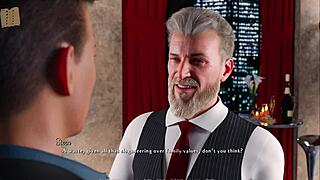 I feel so drawn to this curvy cute 3D game outfit in Three Rules of Life 48