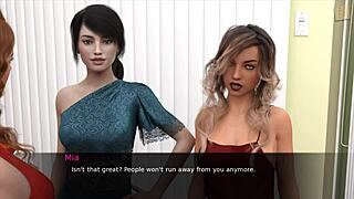 Pine Falls 26: A 3D animated porn game with big-chested babes