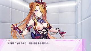 Kaiju Princess Ahki dominates in intense anime hentai gameplay