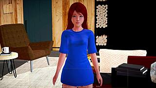 This is my new family with redhead big tits anime action.