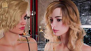 I feel so drawn to this curvy cute 3D game outfit in Three Rules of Life 48