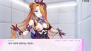 Kaiju Princess Ahki dominates in intense anime hentai gameplay