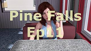 Pine Falls 11 brings big tits action in 3d game