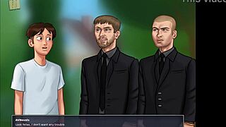 summertime saga episode 120 unfolds with anime game elements BUILDING UP the story in casual vibes