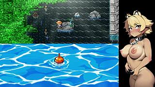 Detailed River Fishing Action In Hentai Game Episode Five