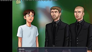 summertime saga episode 120 unfolds with anime game elements BUILDING UP the story in casual vibes