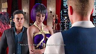 I feel so drawn to this curvy cute 3D game outfit in Three Rules of Life 48