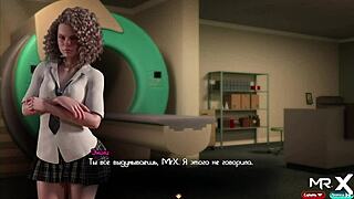 she squeezed his cock hard while taking it deep down her throat in treasureofnadia e1 53