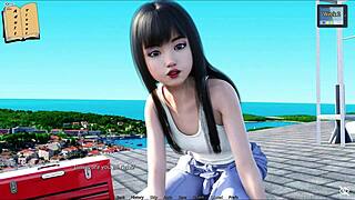 sunshine love 131 with big tits in 3d action