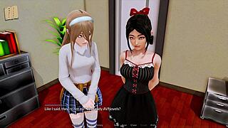 Harem Hotel 284 Stirs Deep Feelings in Anime Game Adventure.