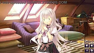 sasa misuzu gets naughty in the common route ecchi scene