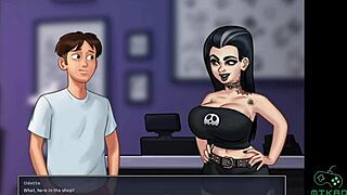 Special Odette in the Summertime saga with hot sex scenes