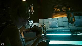 Judy Alvarez in Joytoy Scene 2 from Cyberpunk 2077 Animation