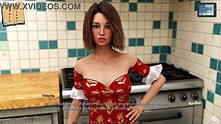 3D animated tits and ass bouncing in porn game Sunshine Love