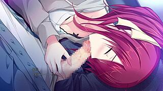 Just chilling with Hatsukoi Kyo 03, watching those big boobs bounce in hentai.