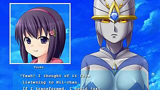 Princess, show me your big tits insides in this hentai game episode?