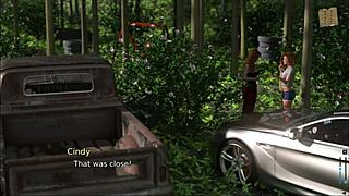 Raw Pine Falls 79: Big tits in 3d anime game action