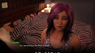 Wvm 484 Rocks! Big Tits Bounce Wild in 3D Anime Game Action!