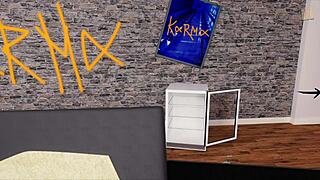 being a dik episode 87 follows the chick route with blonde teacher erotic college ass play