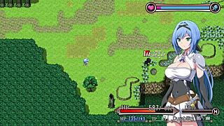 Gue nonton tokoh utama mandi dan masturbasi bokong gede di Nightmare Knight Part 5