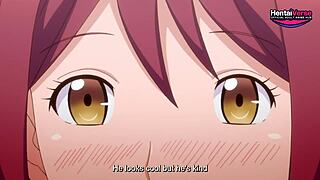 Big-boobed anime with netorare themes