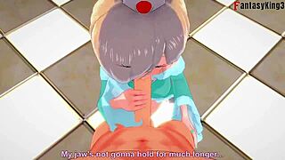 Rosalia's big tits get smashed
